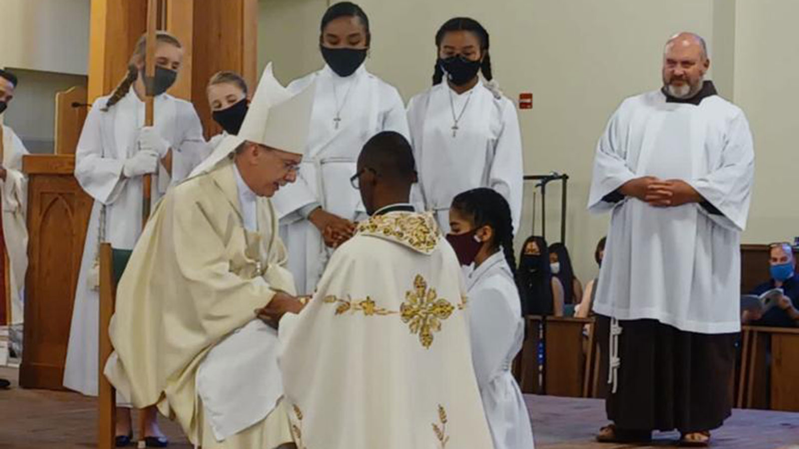 Ange Masuta Mafuta (US) ordained a priest in North Carolina (USA)